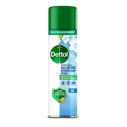 Dettol Disinfectant Aerosol Spray Linen 300ml - 3273657 - Image 1