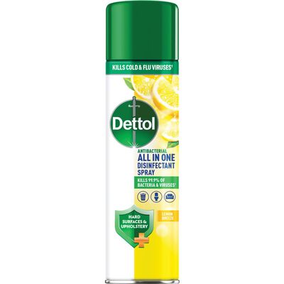 Dettol Disinfectant Spray Lemon 300ml - 3273739