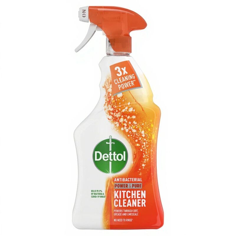 Dettol Antibacterial Kitchen Cleaner Spray 1 Litre 3324803 - Image 1
