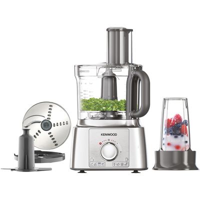 KENWOOD MultiPro Express FDP65.180Sl Food Processor - Silver, Silver/Grey