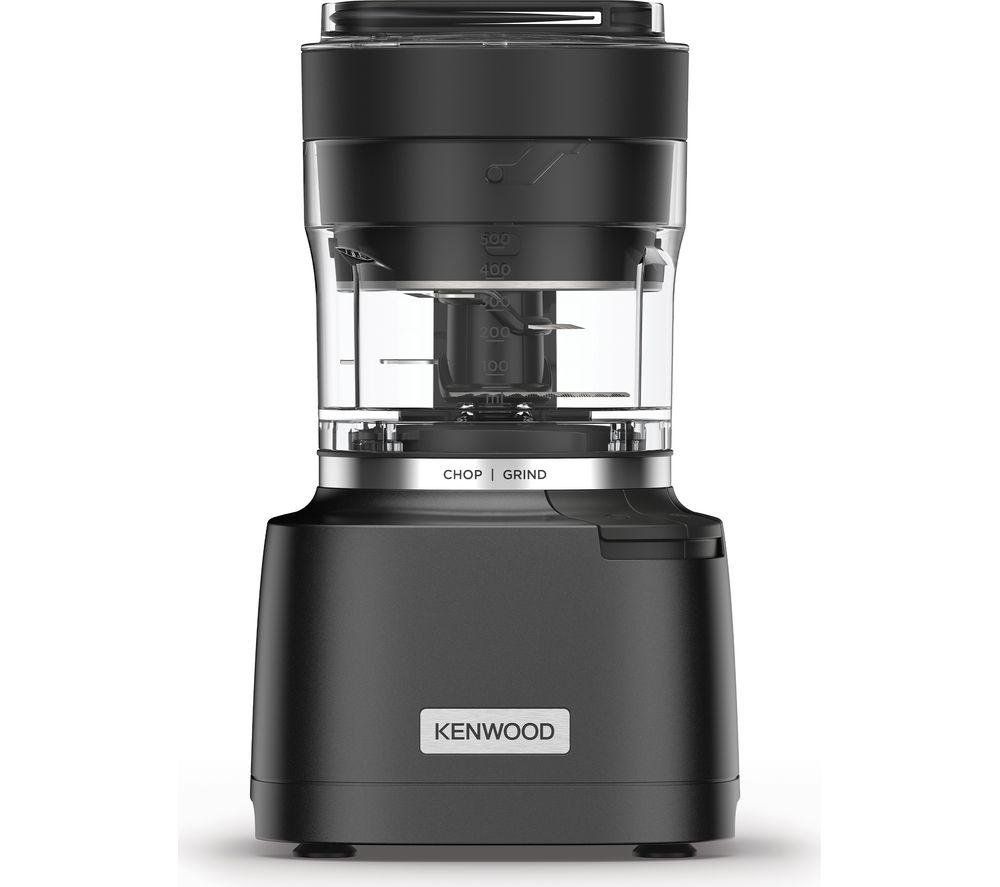 KENWOOD Duo Prep CHP80.00BK 2-in-1 Chopper & Grinder - Black, Black - Image 1