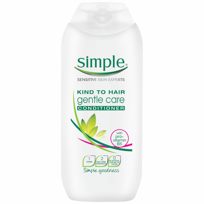 Simple Gentle Care Conditioner 200ml - White