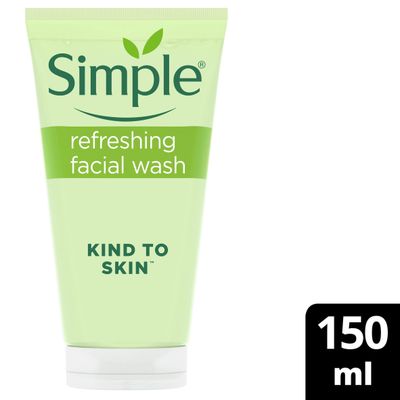 Simple Kind to Skin Facial Wash Refreshing 150 ml - Thumbnail 2