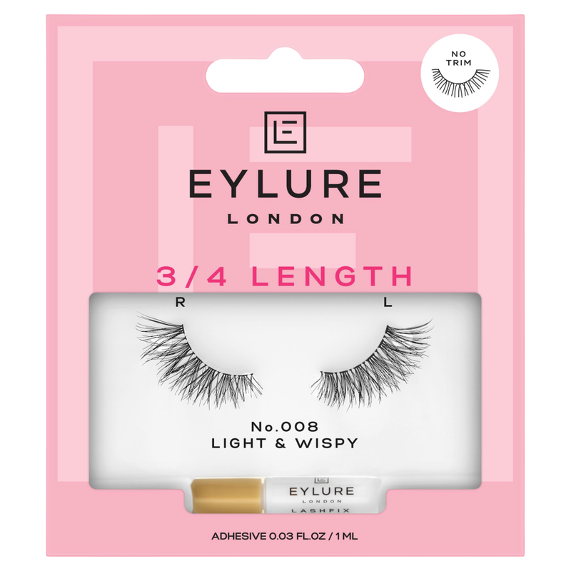 Eylure False Lashes - Fluttery Light No. 008 - Image 1