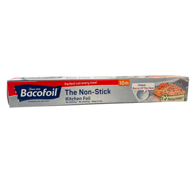 Bacofoil Non-Stick Kitchen Foil with BacoLift Surface and Easy Cut System 30cm x 10m - Thumbnail 2