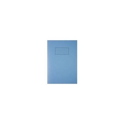 Silvine PLAIN EX BOOK A4 BLU PK10