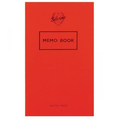 Silvine 158x99mm Memo Book Ruled 72 Pages (Pack 24) - 042F - Image 1