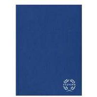 Silvine A4 Casebound Hard Cover Notebook Ruled 192 Pages Blue (Pack 6) - Cba4