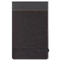 Silvine 78X127mm Casebound Hard Cover Elasticated Pocket Notebook Ruled 160 Pages Black (Pack 12) - 190 - Image 1