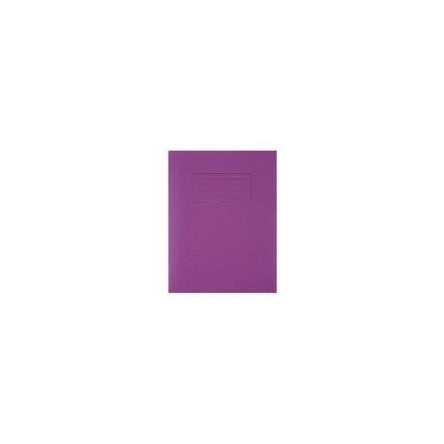 Silvine 9x7 inch/229x178mm Exercise Book Ruled Purple 80 Pages (Pack 10) - EX100 - Image 1