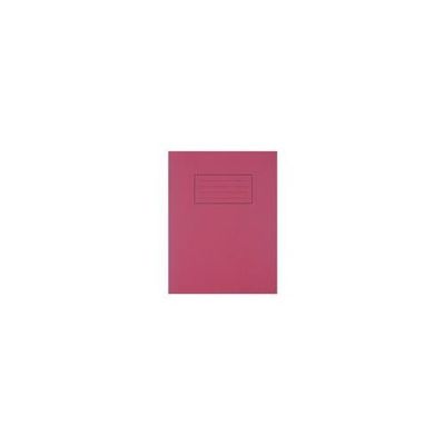 Silvine 9x7 inch/229x178mm Exercise Book Ruled Red 80 Pages (Pack 10) - EX101