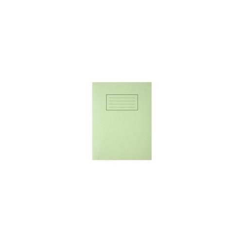 Silvine 9x7 inch/229x178mm Exercise Book Ruled Green 80 Pages (Pack 10) - EX102 - Image 1