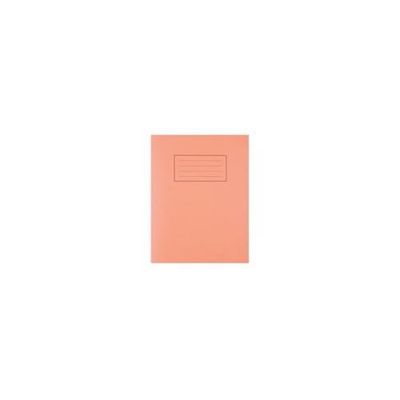 Silvine 9x7 inch/229x178mm Exercise Book 5mm Square 80 Pages Orange (Pack 10) - EX105