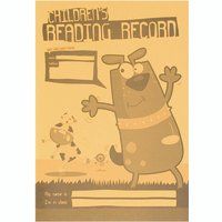 Silvine Childrens Reading Record Book A5 40 Pages Featuring 200 Records Yellow (Pack 25) - EX210 - Image 1