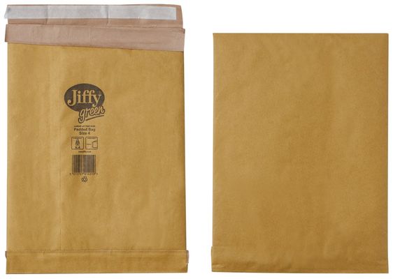 Jiffy Padded Bag Size 4 225x343mm Gold PB-4 (Pack of 100) JPB-4