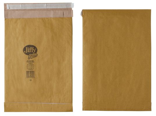 Jiffy Padded Bag Size 5 245x381mm Gold PB-5 (Pack of 100) JPB-5