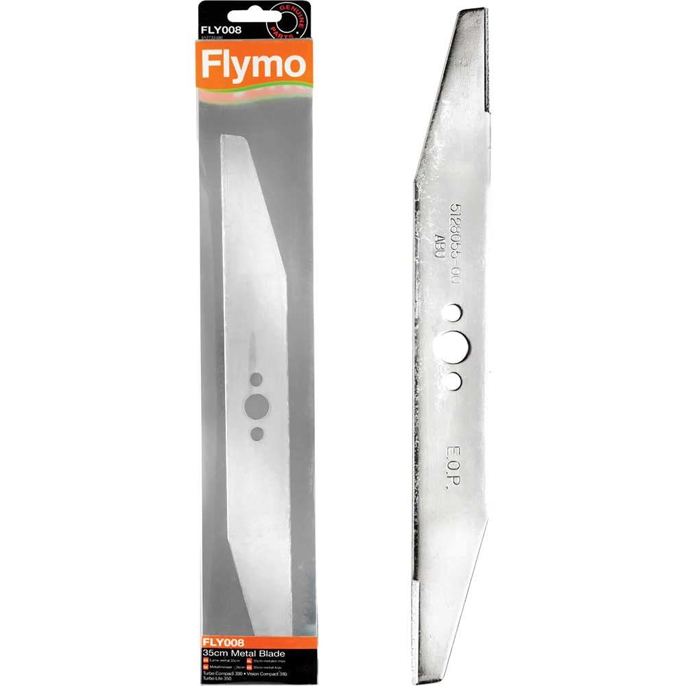 Flymo FLY008 Genuine Blade for TC350, TCV350, TL350 and VC350PLUS Lawnmowers 350mm Pack of 1 - Image 1