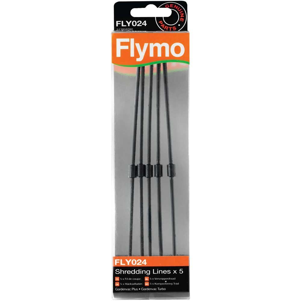 Flymo FLY024 Genuine Shredding Lines for Gardenvac Vacuum and Leaf Blowers Pack of 5 - Image 1