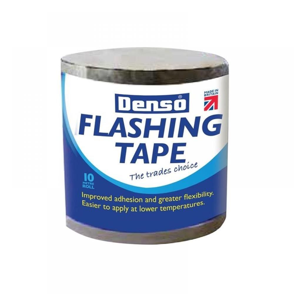 Denso 8640042 Flashing Tape Grey 100Mm X 10M Roll - Image 1
