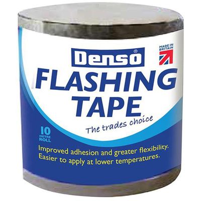 Denso 8640042 Flashing Tape Grey 100Mm X 10M Roll - Thumbnail 2