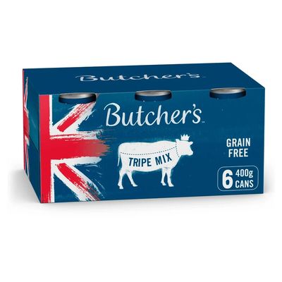 Butchers Original Tripe Mix Dog Food Tins