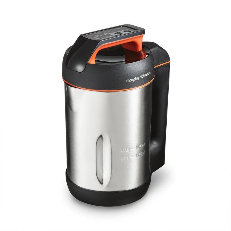 MORPHY RICHARDS 501022 Soup Maker - Stainless Steel, Stainless Steel - Image 1
