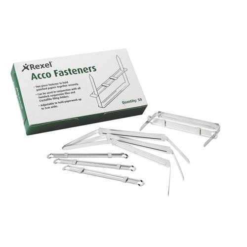 Rexel Fasteners 80x50mm (50) - Image 1