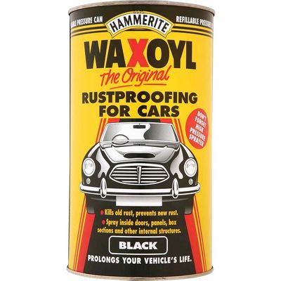Hammerite 5095886 Waxoyl Black Pressure Can 2.5 Litre