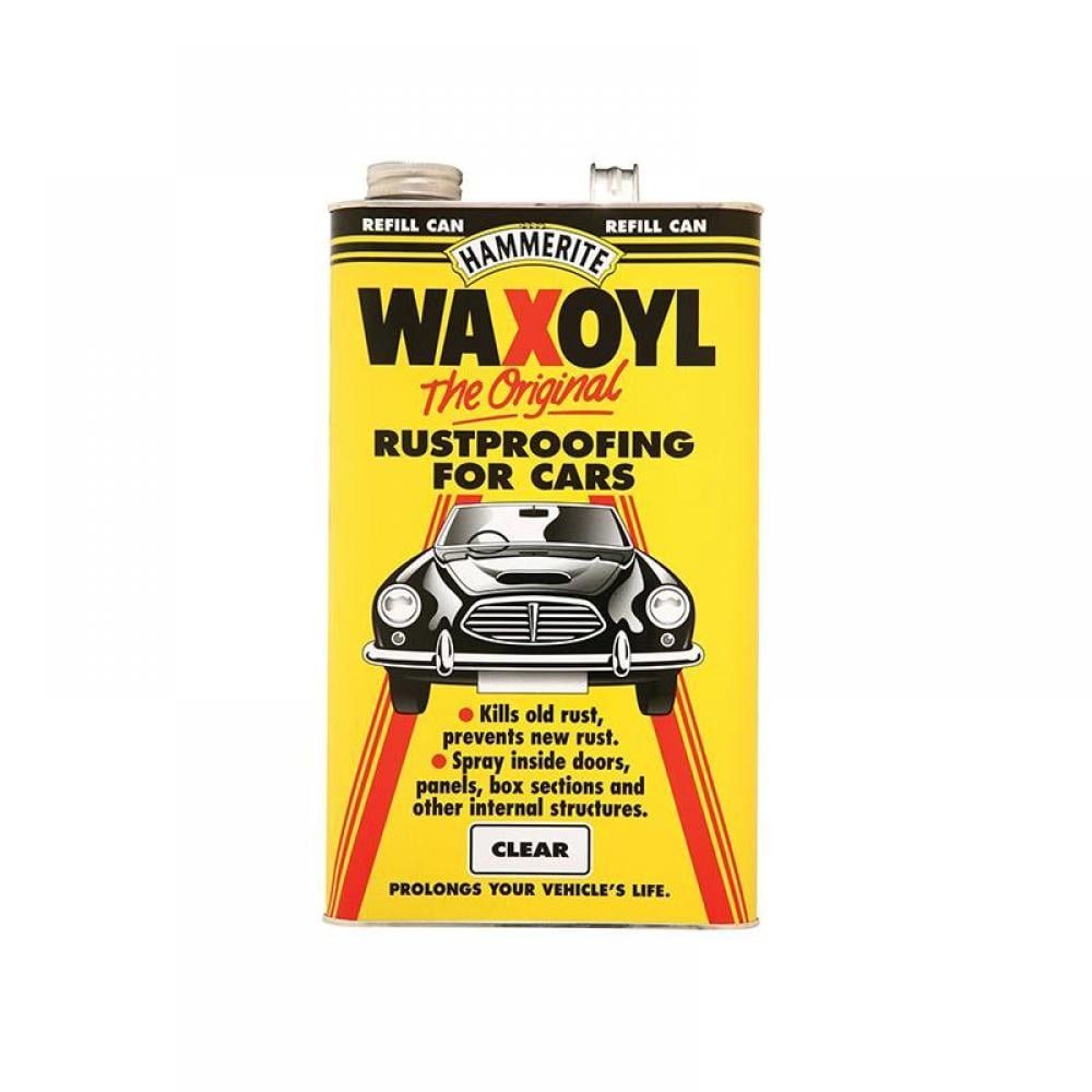 Hammerite 5092941 Waxoyl Refill Can Clear 5 Litre - Image 1