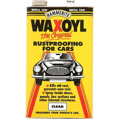 Hammerite 5092941 Waxoyl Refill Can Clear 5 Litre - Thumbnail 2