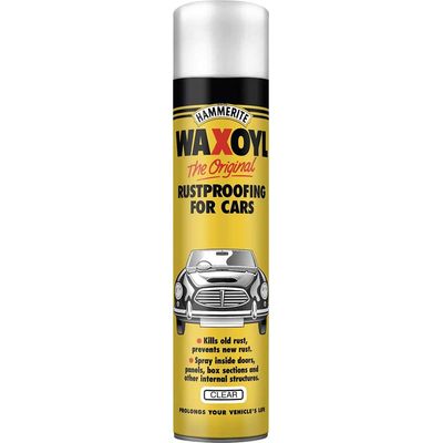 Hammerite 5092943 Waxoyl Clear Aerosol 400Ml
