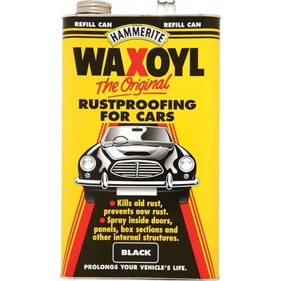 Hammerite 5092949 Waxoyl Refill Can Black 5 Litre
