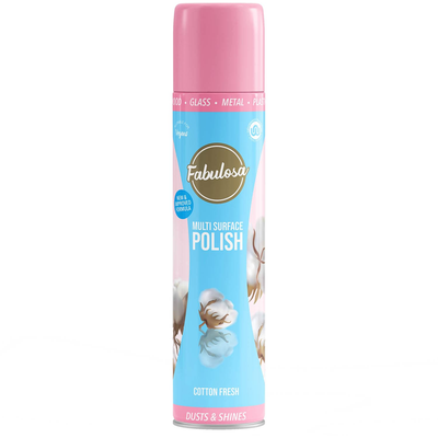 Fabulosa Cotton Fresh Multi Surface Polish 300ml - Thumbnail 2