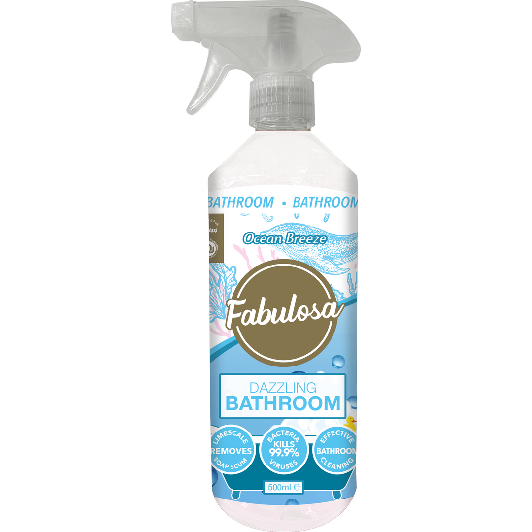 Fabulosa Dazzling Bathroom Spray - White / Ocean Breeze - Image 1