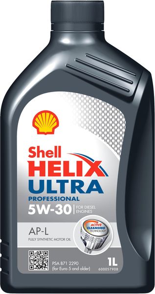 Shell Helix Ultra Professional AP-L Fully Synthetic 5W-30 C2 Engine Oil 1L