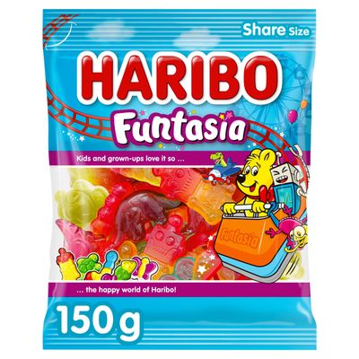 HARIBO Funtasia Jelly & Foam Sweets Sharing Bag 150g - Thumbnail 2