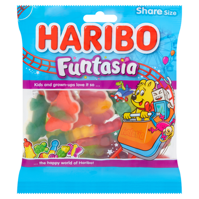 HARIBO Funtasia Jelly & Foam Sweets Sharing Bag 150g