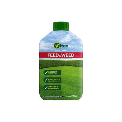 Vitax 5FW1 Green Up Lawn Feed & Weed 200M² 1L