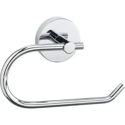 Romsey Toilet Roll Holder Flexi-Fix Chrome Croydex - Thumbnail 2