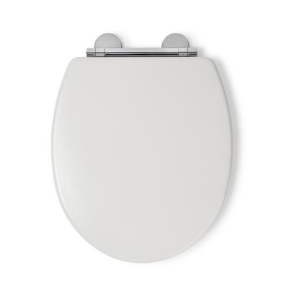 Croydex Lugano Toilet Seat Flexi Fix Soft Close White