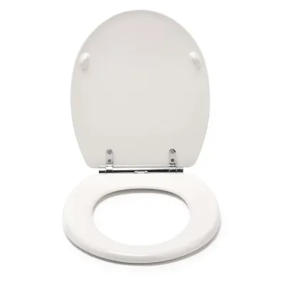 Croydex Lugano Toilet Seat Flexi Fix Soft Close White - Thumbnail 2