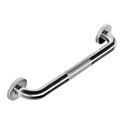 Stainless Steel Grab Rail 450Mm With Anti-Slip Croydex - Thumbnail 2