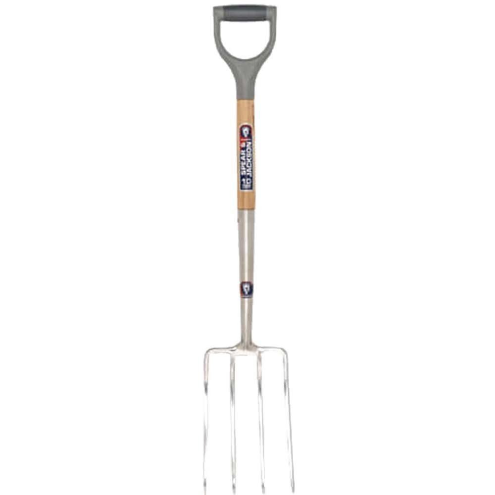 Spear and Jackson Neverbend Stainless Steel Digging Fork - Image 1
