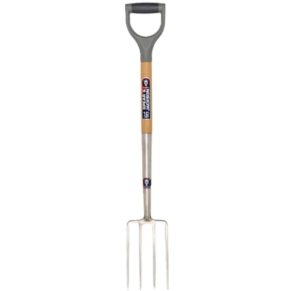 Spear and Jackson Neverbend Stainless Steel Border Fork - Image 1