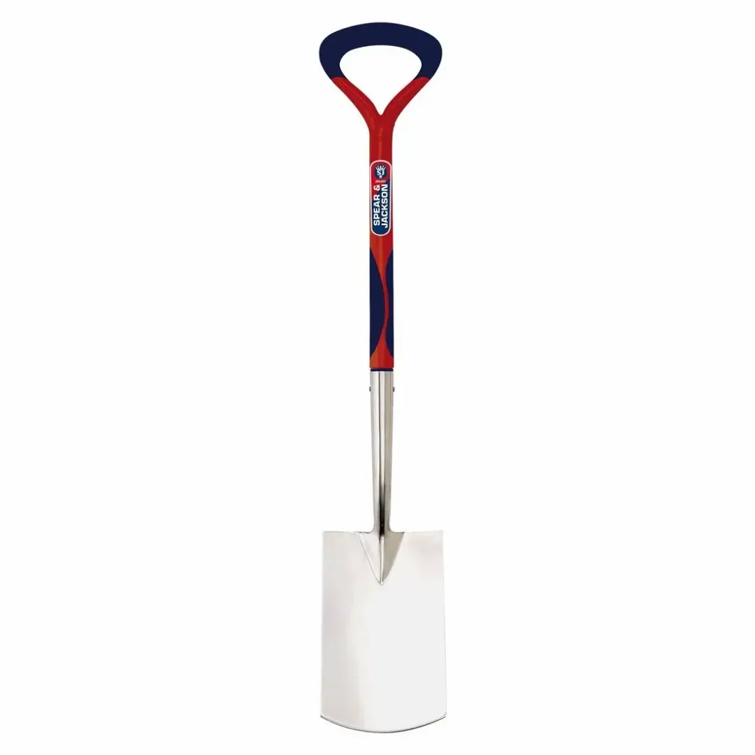 S+J Select Digging Spade Stainless Steel - Image 1
