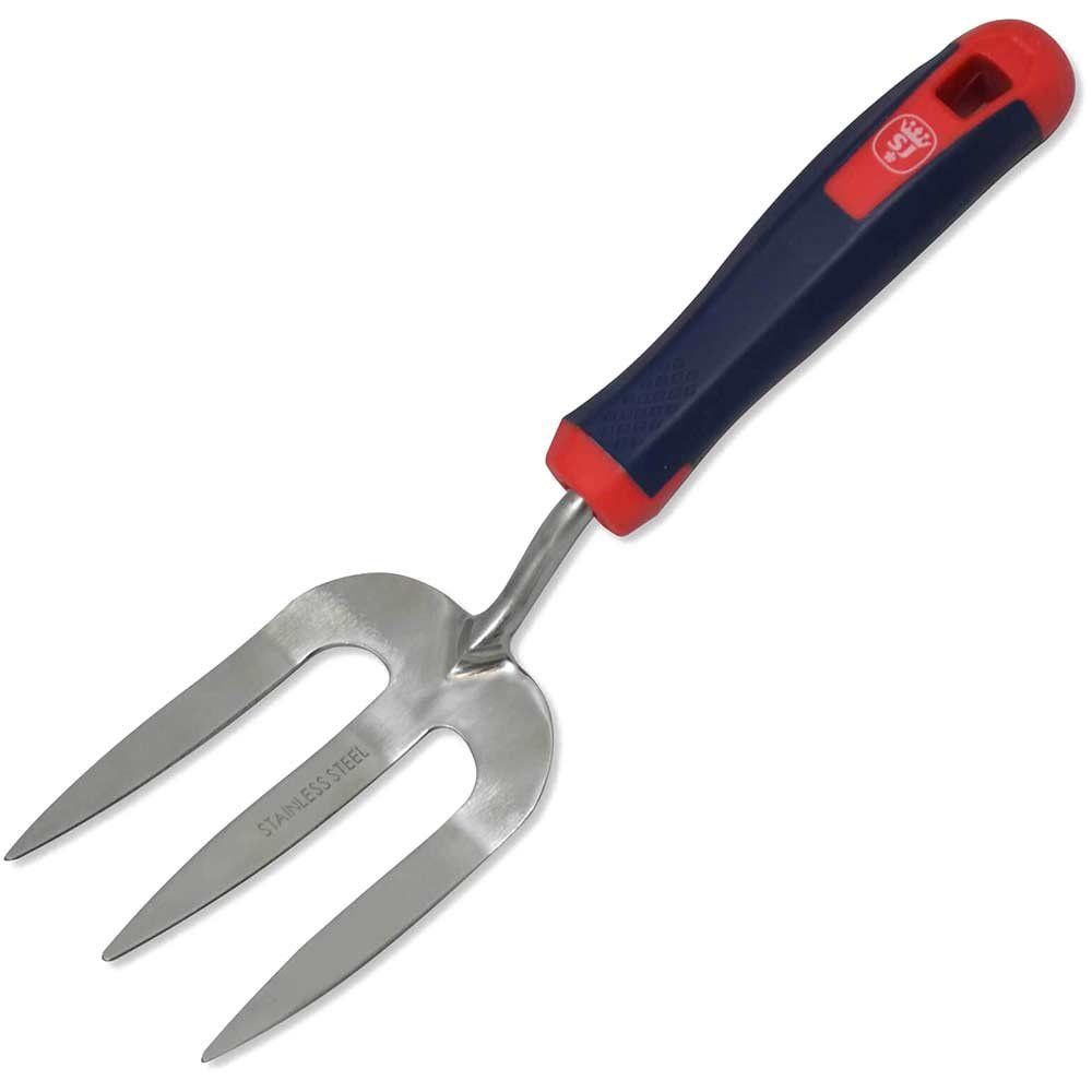 Spear and Jackson Select Stainless Steel Hand Weedfork - Image 1