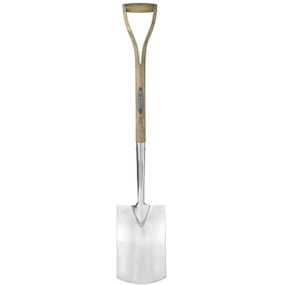 Spear and Jackson Traditional Stainless Steel Digging Spade - Image 1