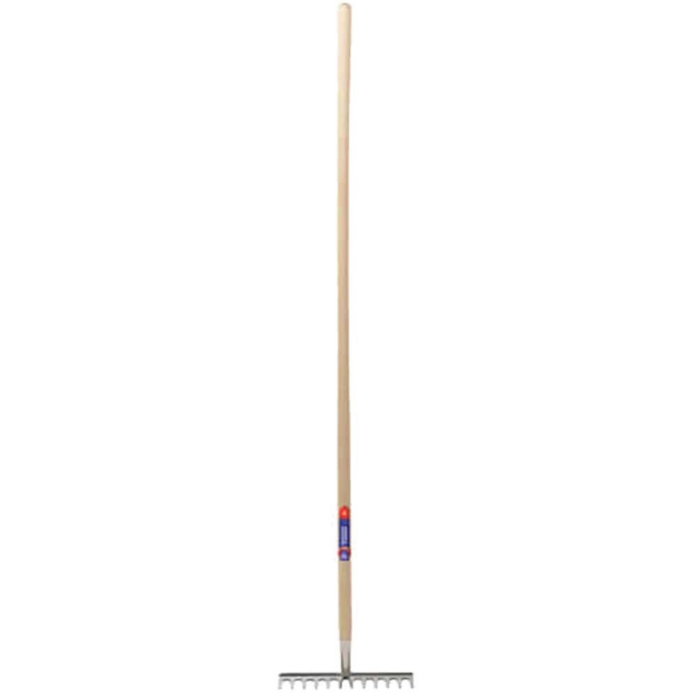 Spear and Jackson Neverbend Stainless Steel Soil Rake - Image 1
