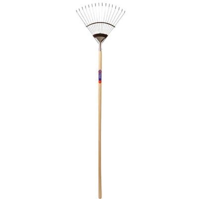 Spear and Jackson Neverbend Stainless Steel Flexo Lawn Rake