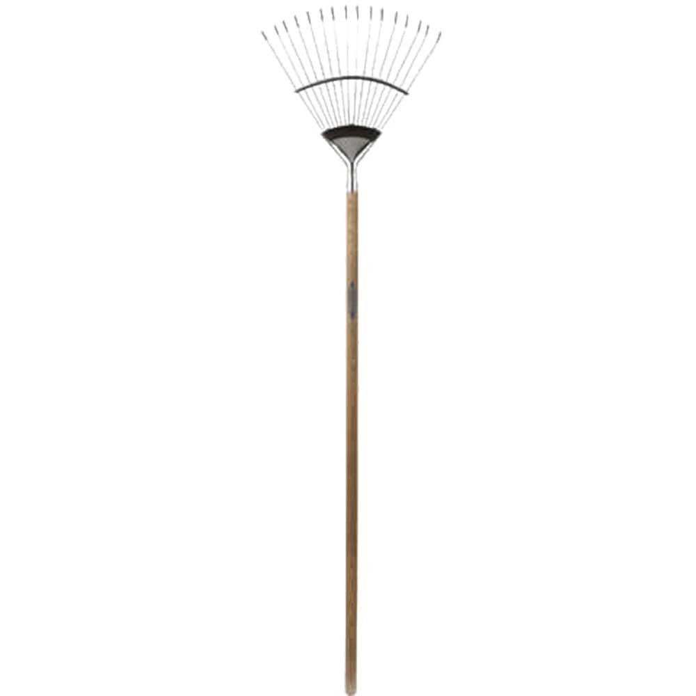 Spear and Jackson Traditional Stainless Steel Flexo Lawn Rake - Image 1
